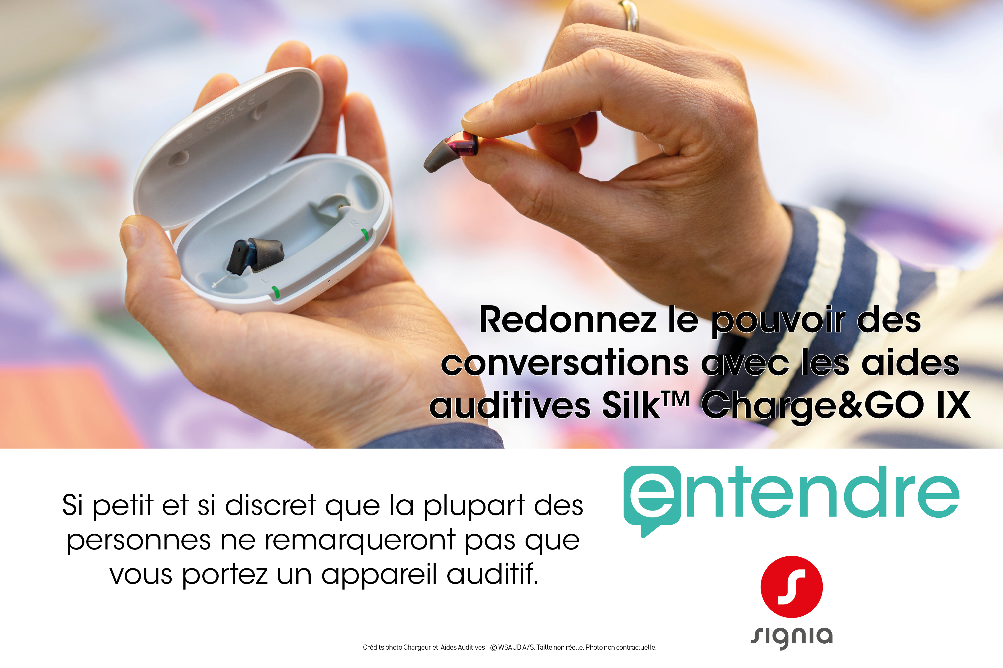 Découvrez la première aide auditive invisible et rechargeable !